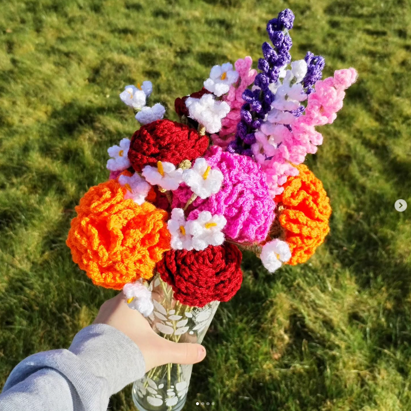 Build a Bouqet! - Custom Crochet Forever Flowers Bouqet