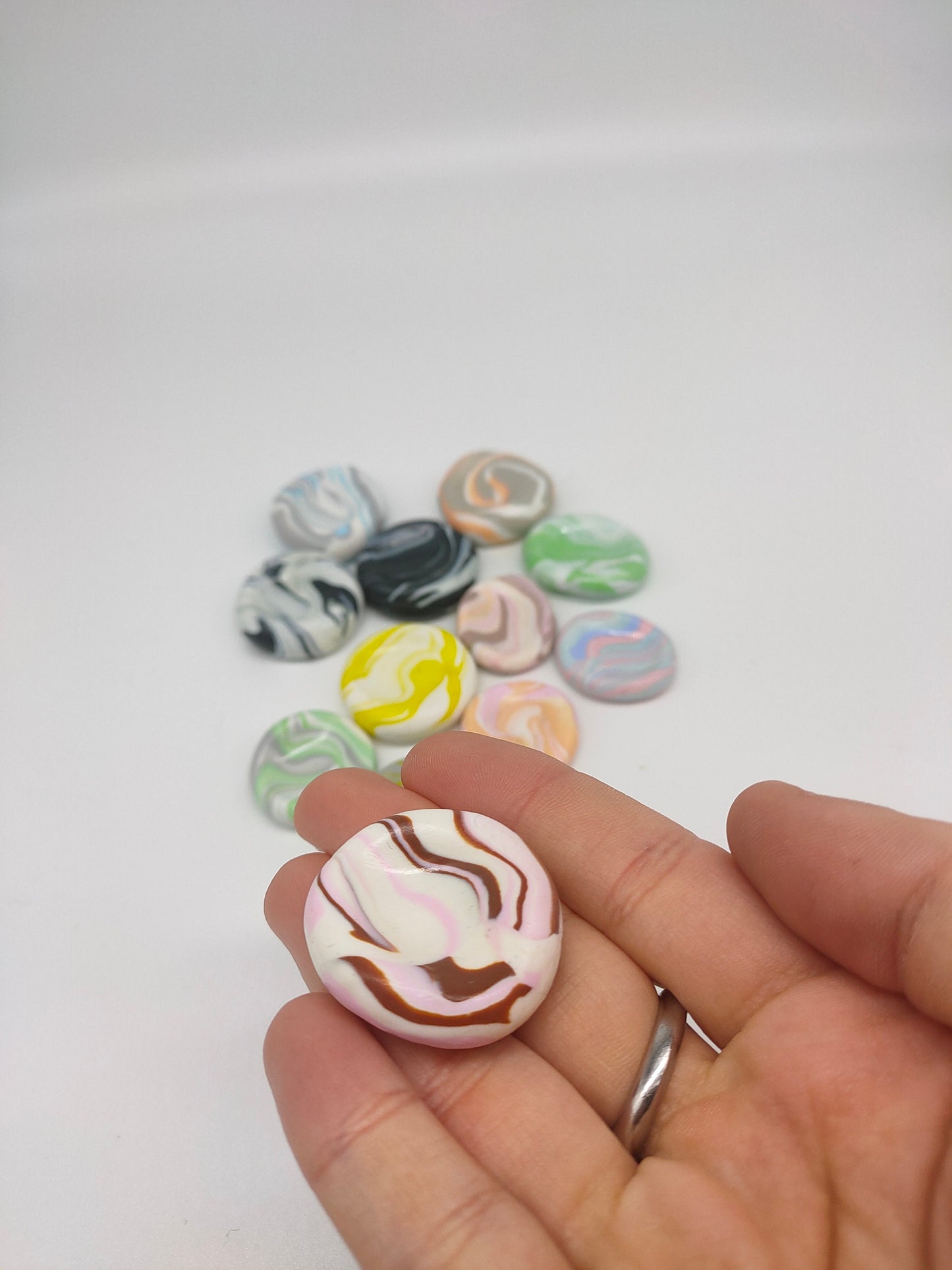 Lucky Dip Mystery Polymer Clay Worry Stones