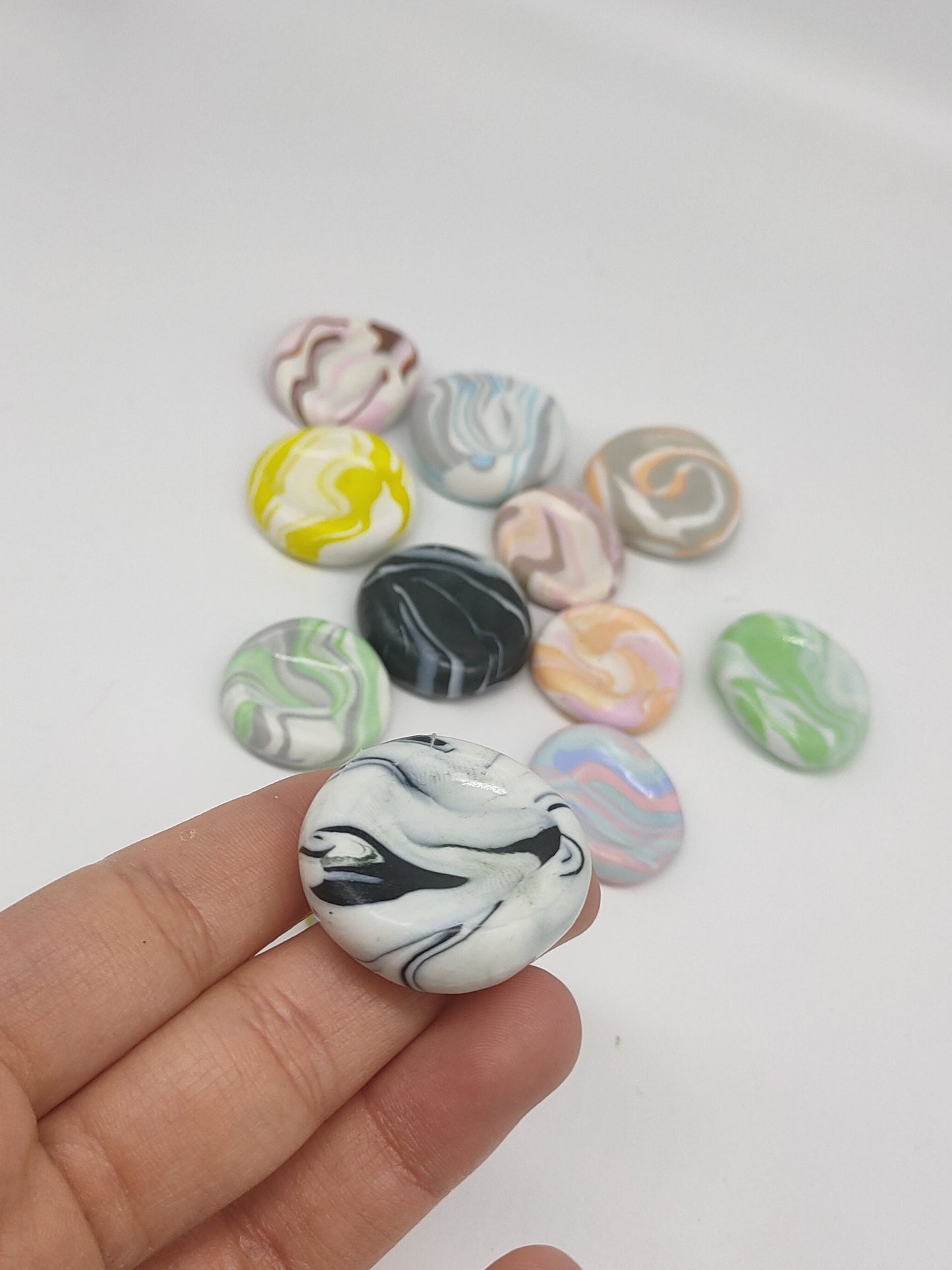 Lucky Dip Mystery Polymer Clay Worry Stones