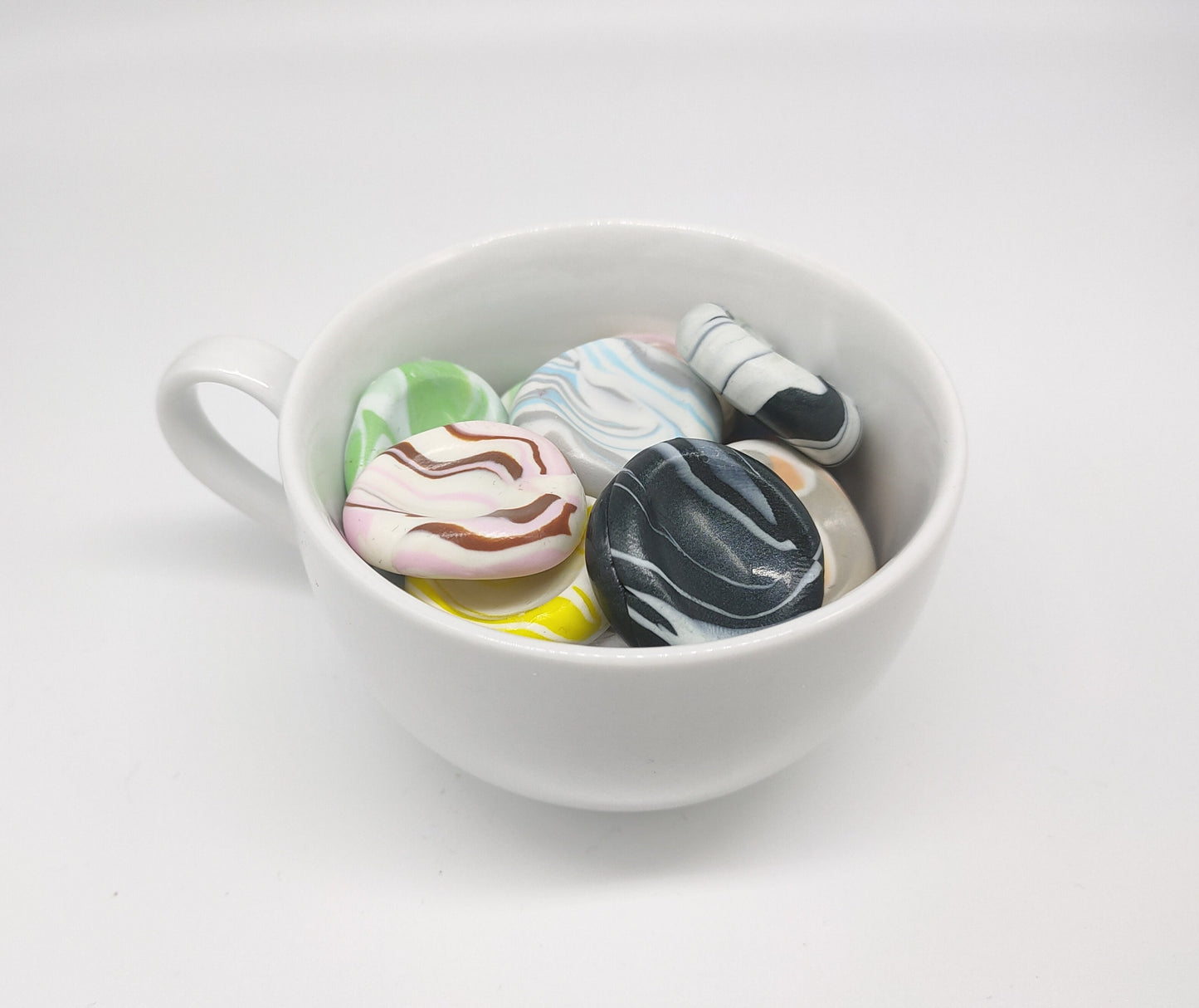 Lucky Dip Mystery Polymer Clay Worry Stones
