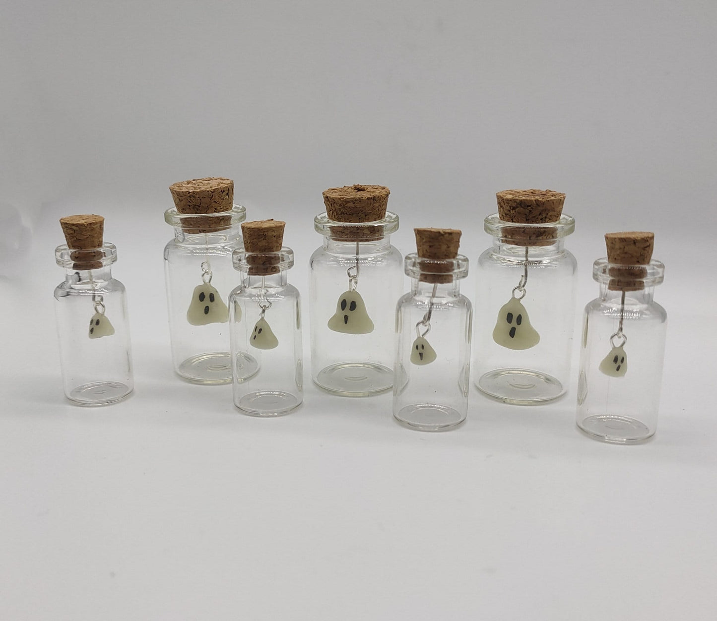 Glow in the Dark Pet Ghost in a Bottle