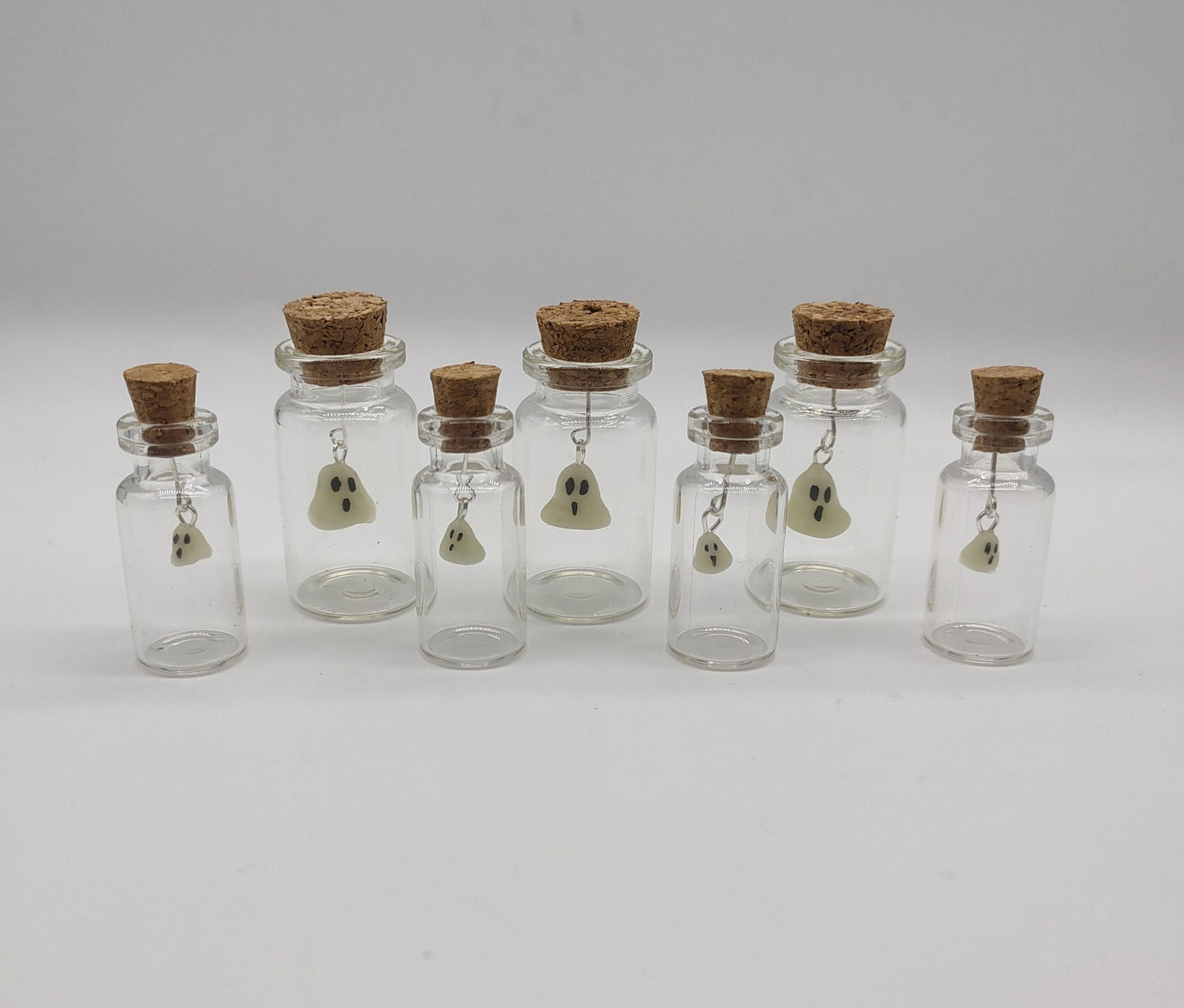 Glow in the Dark Pet Ghost in a Bottle