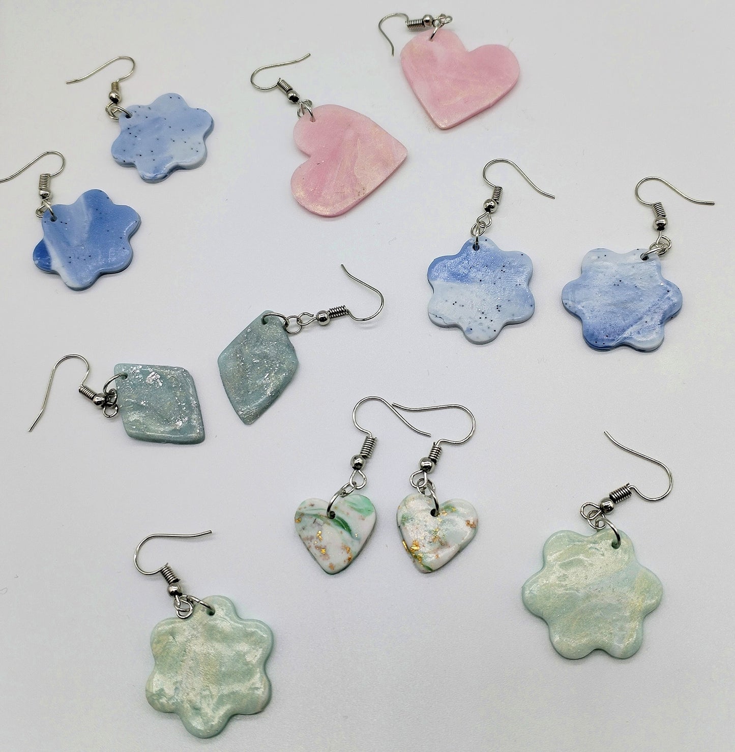 Lucky Dip 'Scrap Clay' Hypoallergenic Earrings Polymer Clay