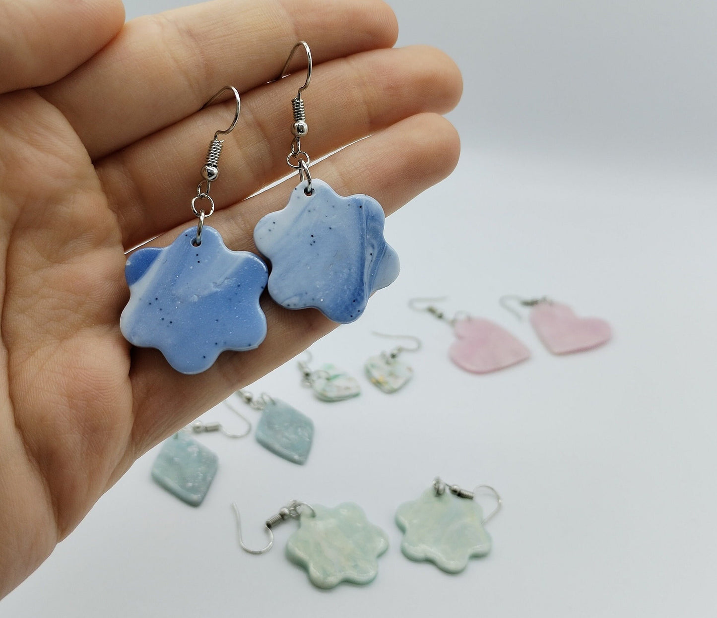 Lucky Dip 'Scrap Clay' Hypoallergenic Earrings Polymer Clay
