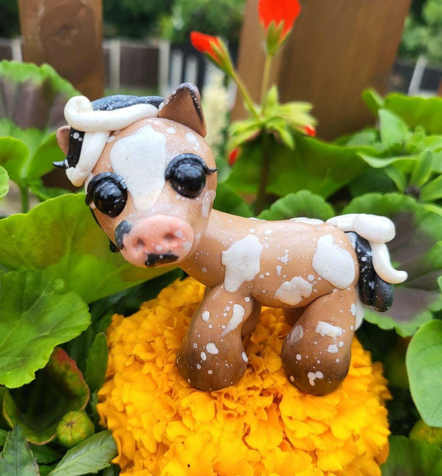 Horse Polymer Clay Sculpture