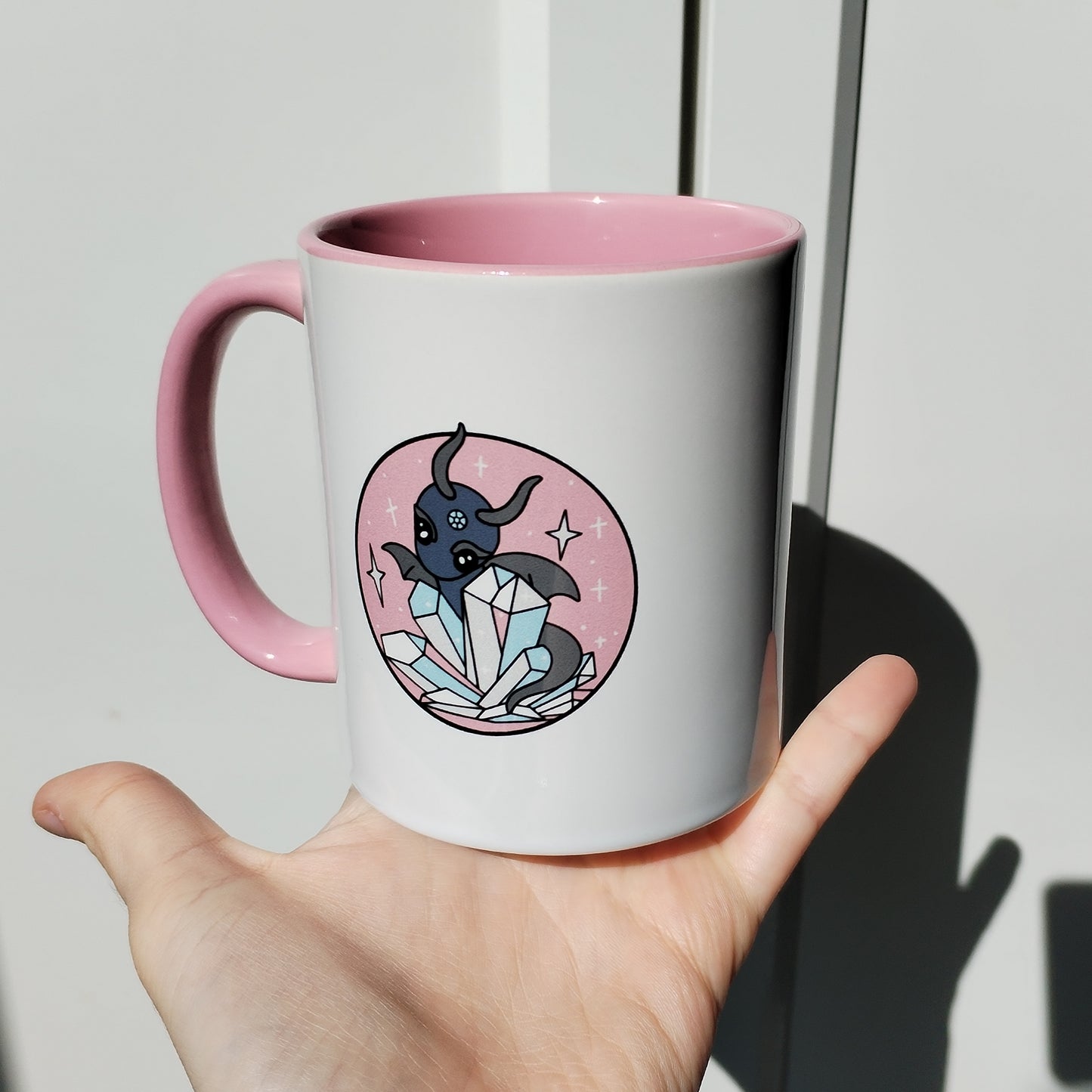 KinsClay Crystal Dragon Mug!