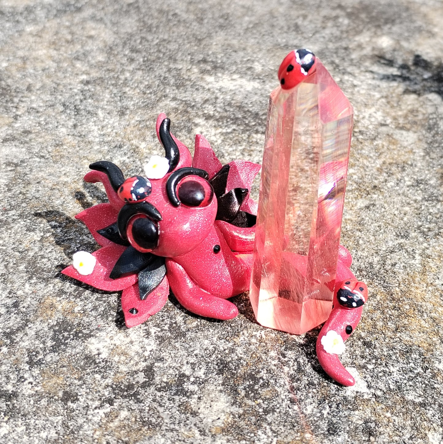 Ladybird Smelting Quartz Tower Fairy Crystal Dragon
