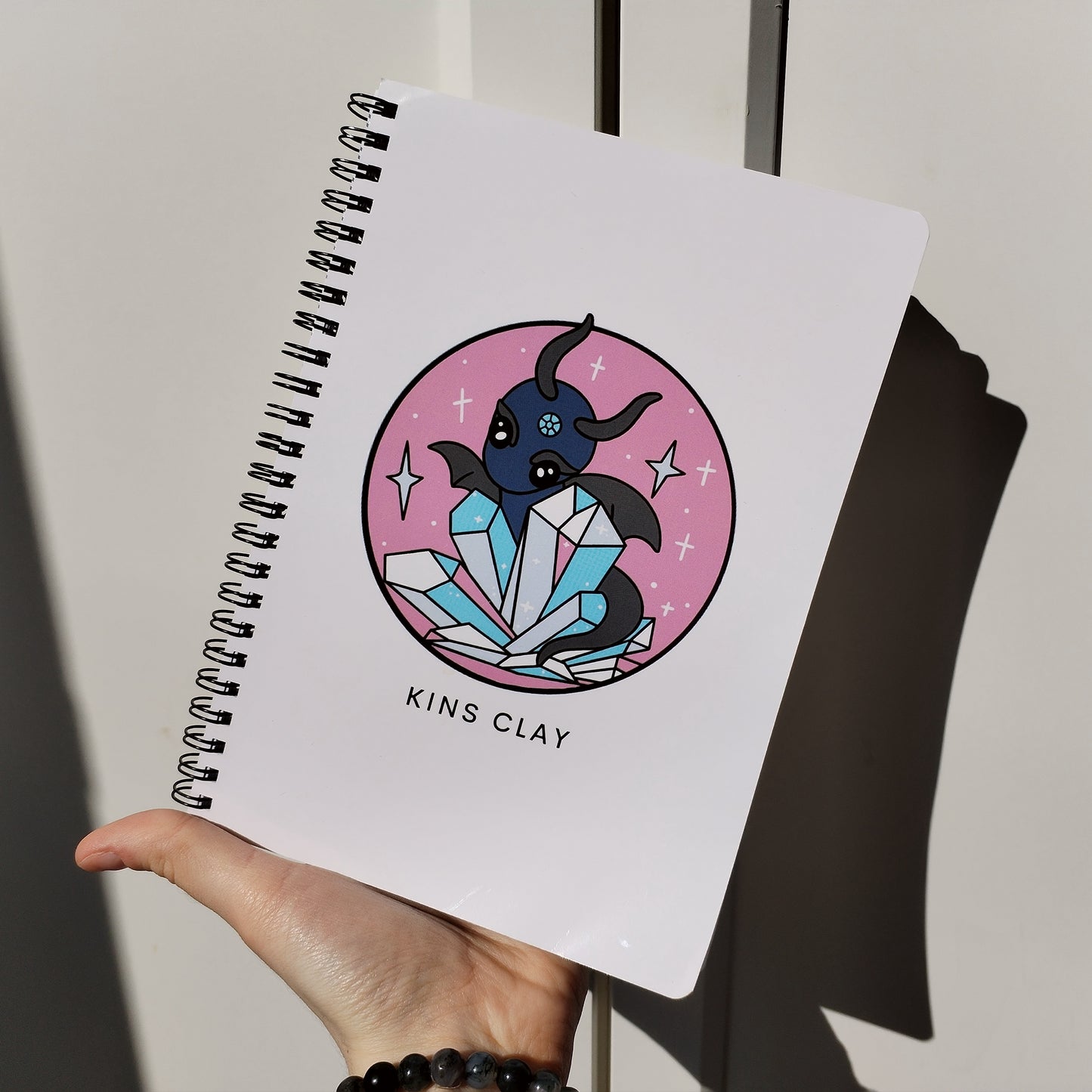 KinsClay Crystal Dragon Notebook!