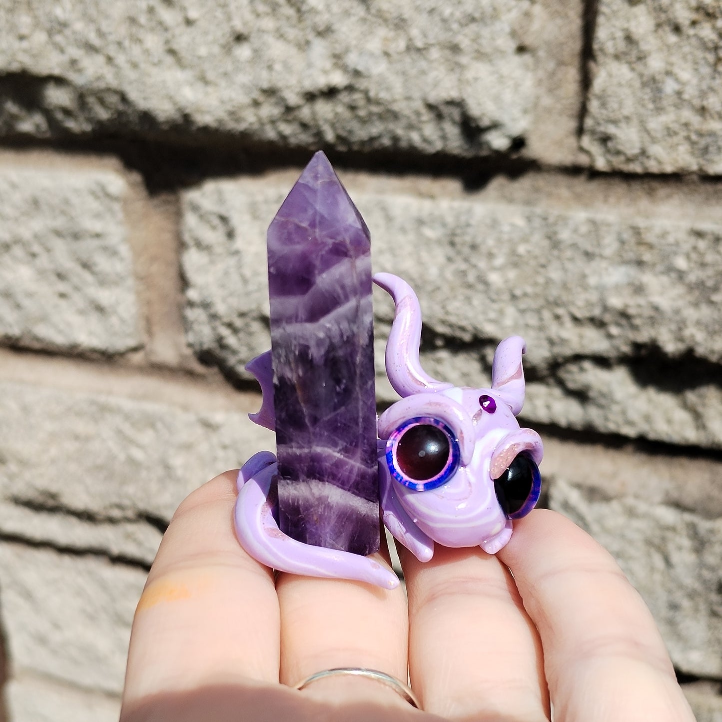Amethyst Crystal Dragon