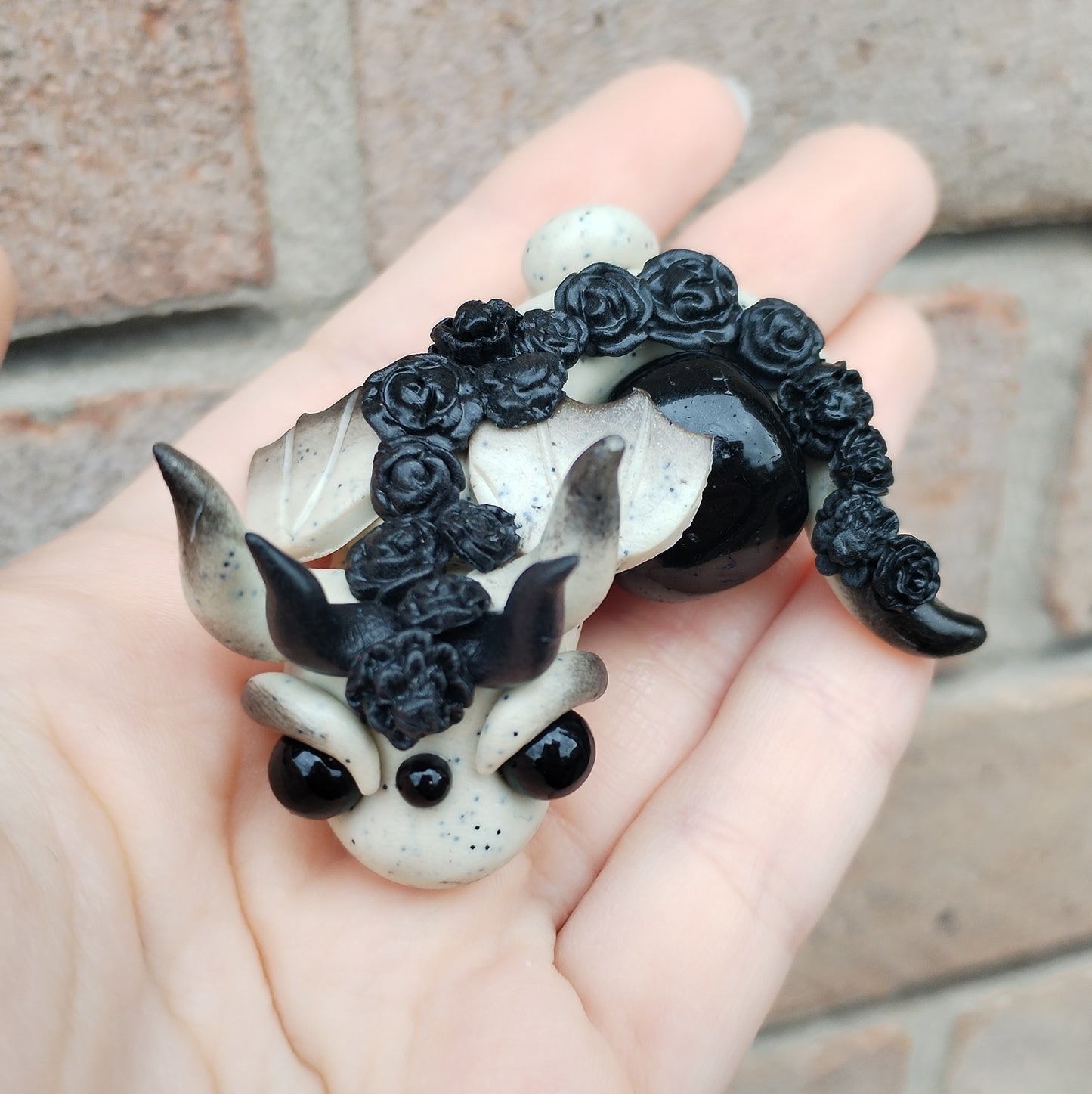Obsidian Crystal Dragon
