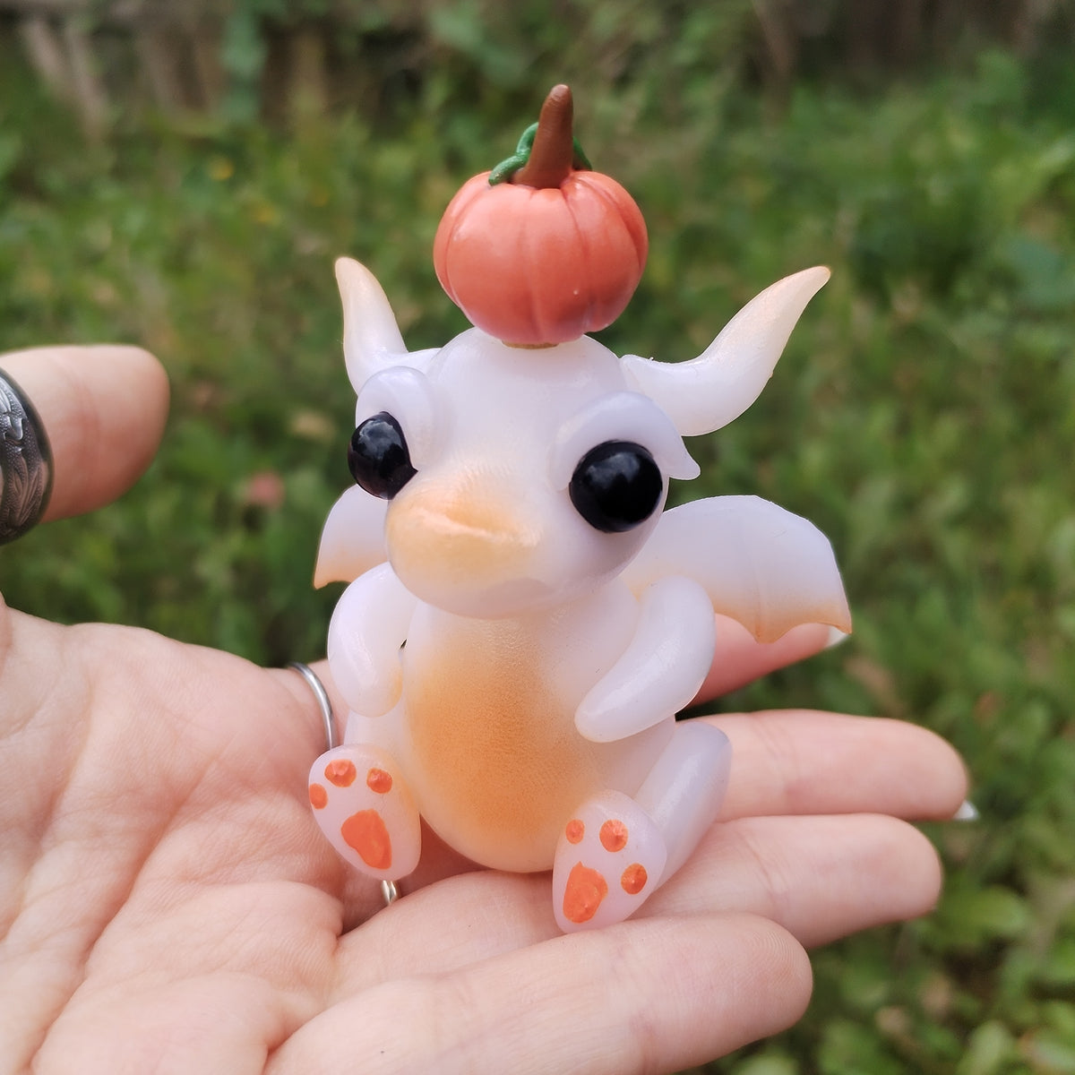 Pumpkin Kin Dragon Desk Friend