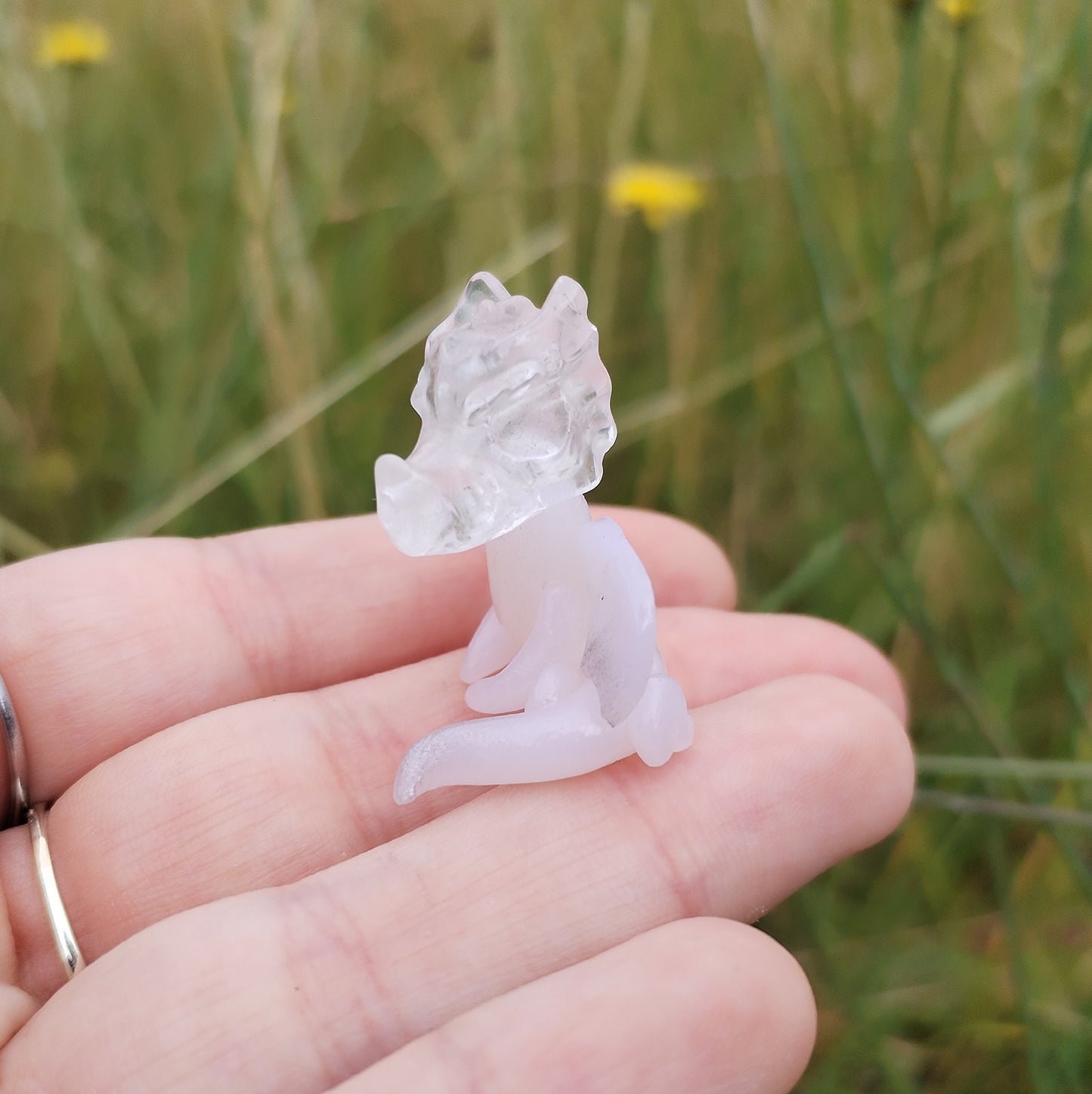 Clear Quartz Crystal Dragon