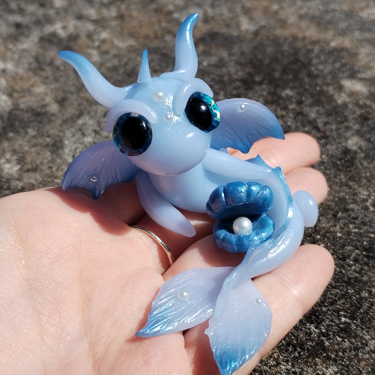 Freshwater Pearl Water Crystal Dragon