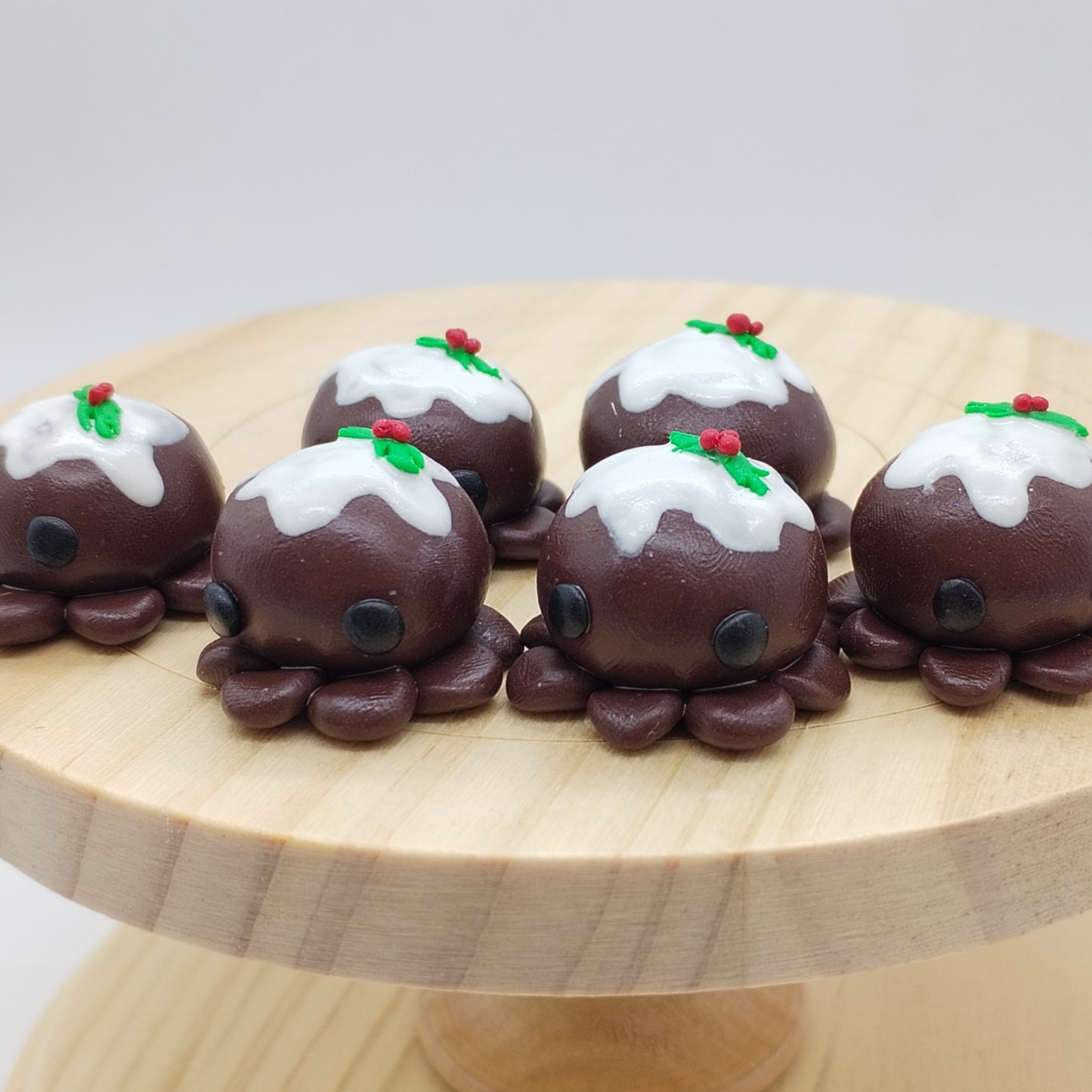 Limited Edition Christmas Pudding Octopus