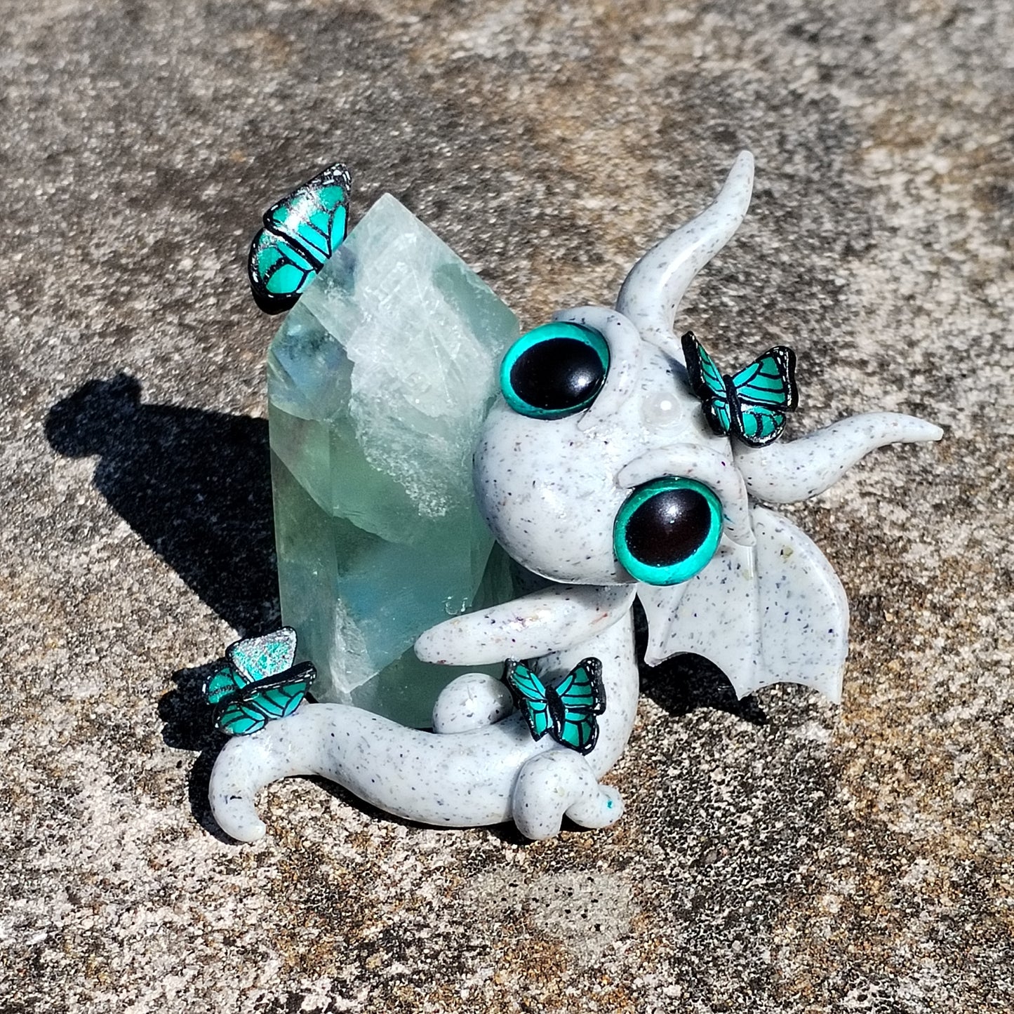 Butterfly Flourite Crystal Dragon