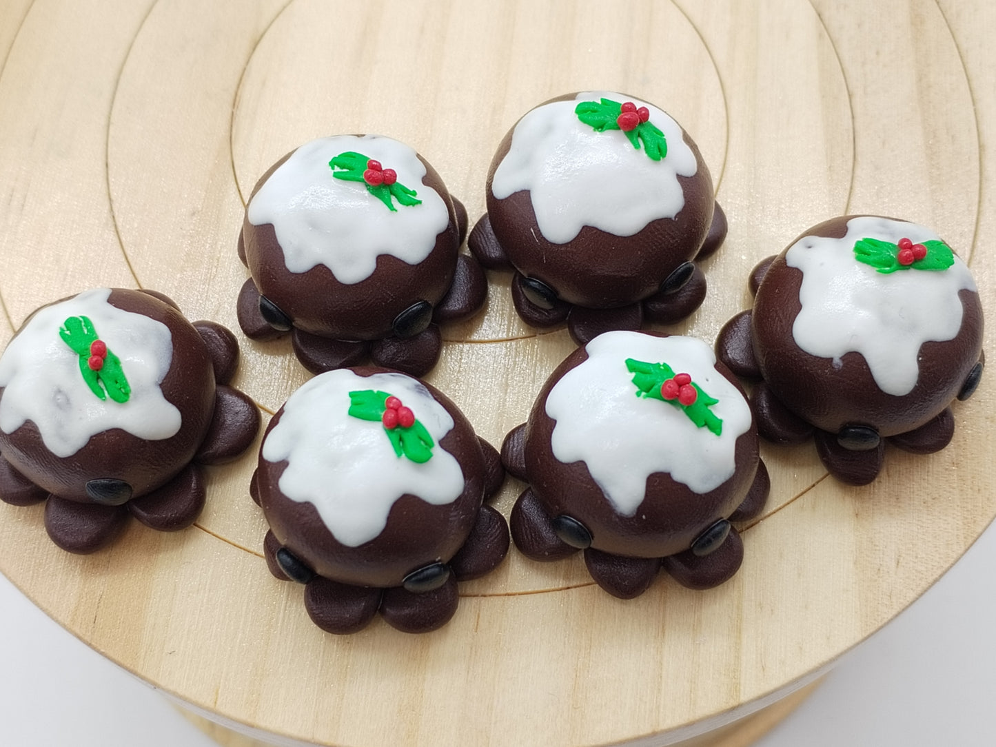 Limited Edition Christmas Pudding Octopus