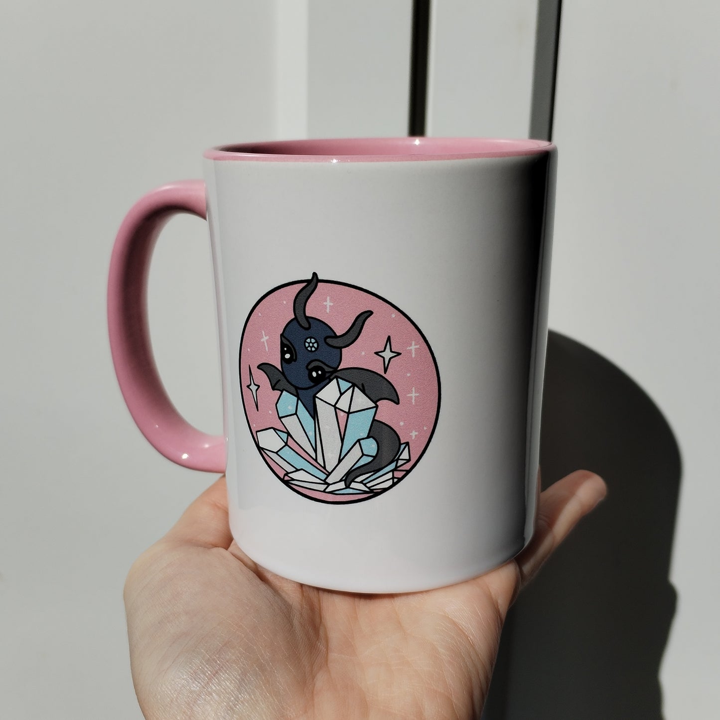 KinsClay Crystal Dragon Mug!