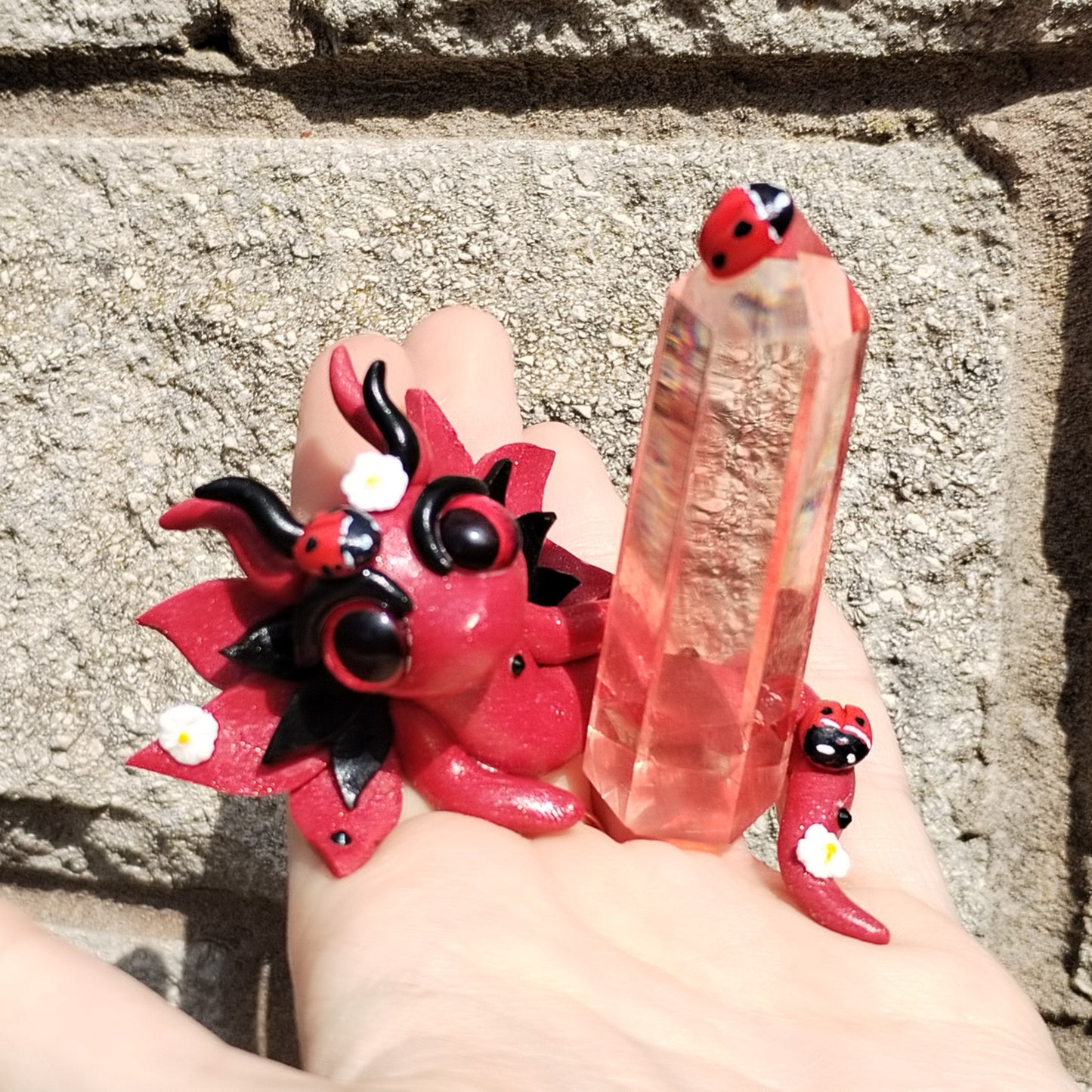 Ladybird Smelting Quartz Tower Fairy Crystal Dragon