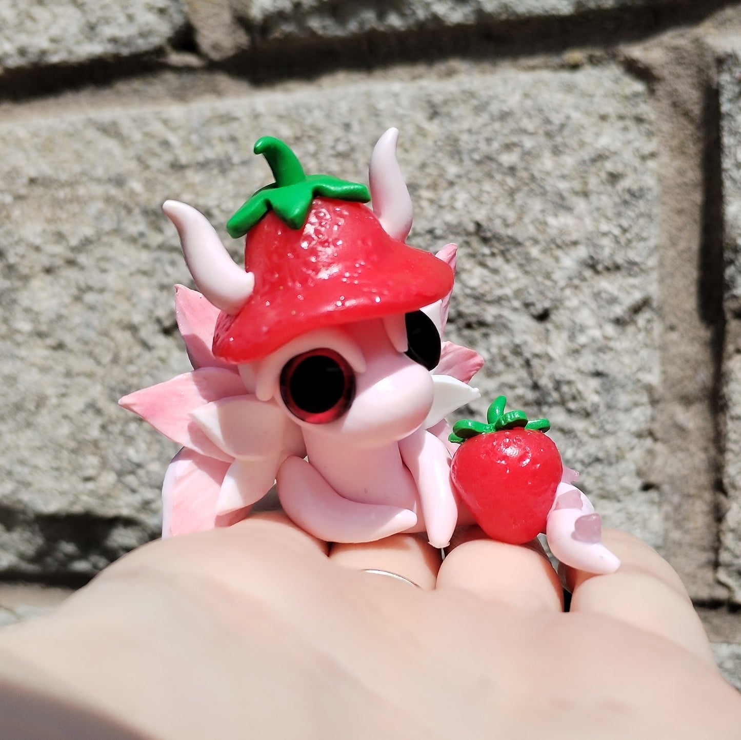 Rose Quartz Crystal Dragon