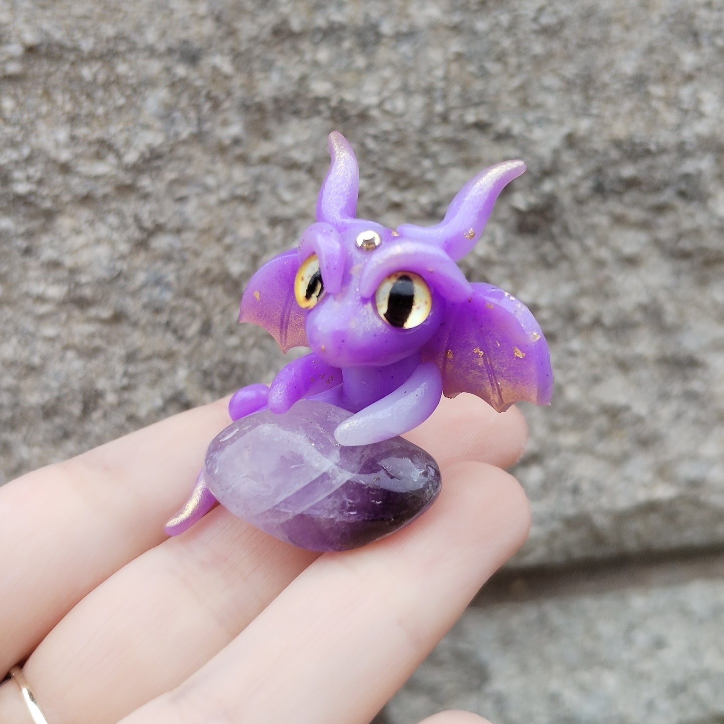 Amethyst Crystal Dragon