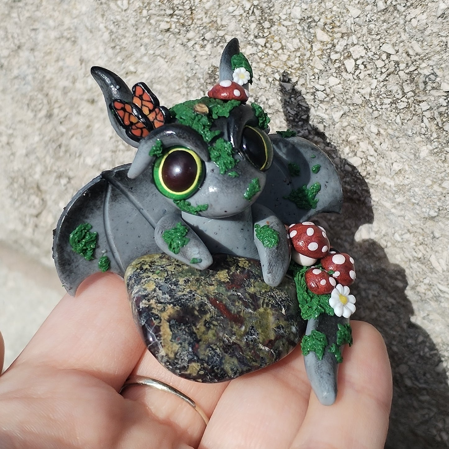 Dragon Bloodstone Crystal Dragon