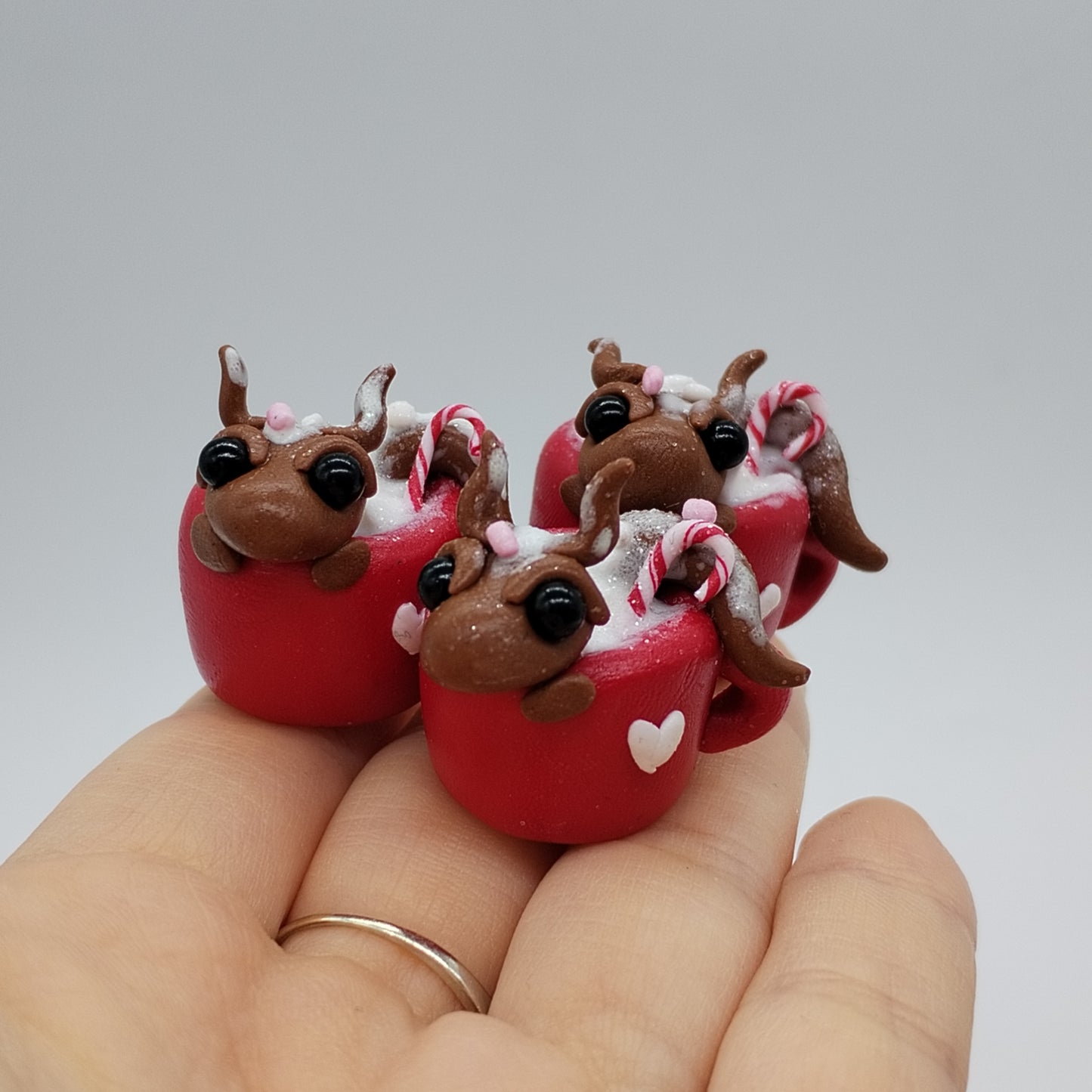 Baby Hot Chocolate Dragon Christmas Decoration