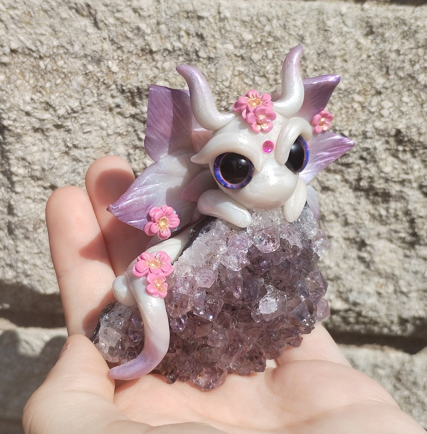 Amethyst Crystal Dragon