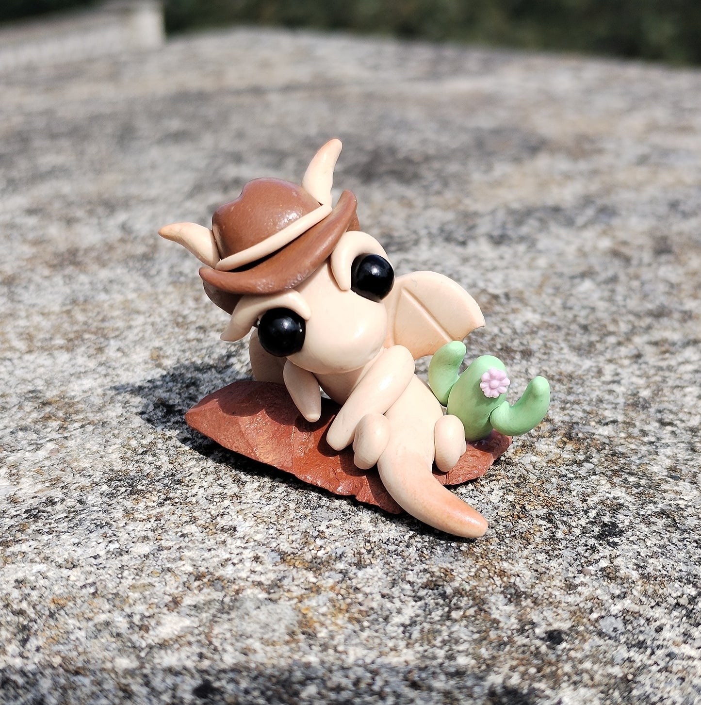 Red Jasper Cowboy Crystal Dragon