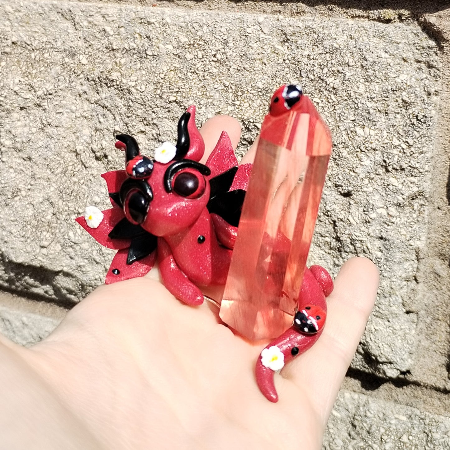 Ladybird Smelting Quartz Tower Fairy Crystal Dragon
