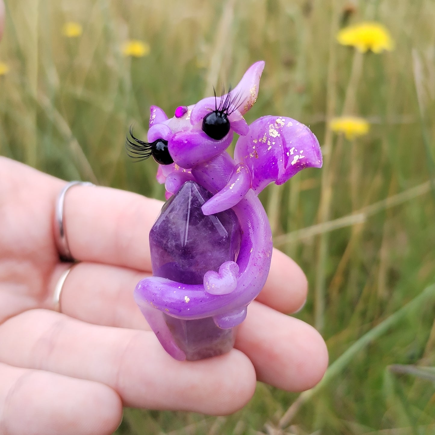 Amethyst Crystal Dragon