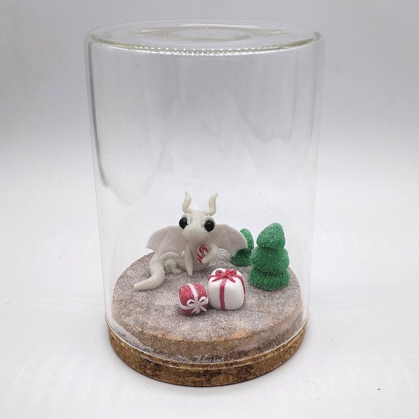 Christmas Dragon Jar Decoration