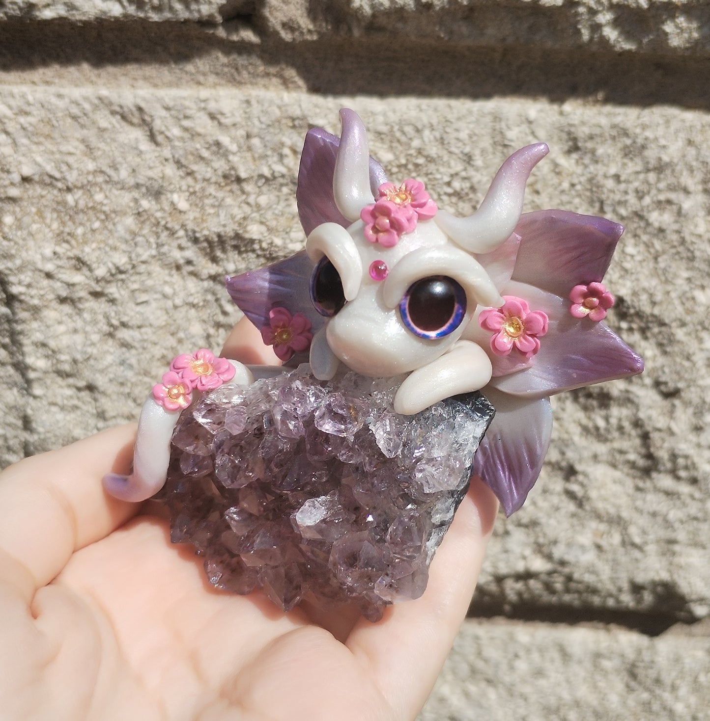 Amethyst Crystal Dragon