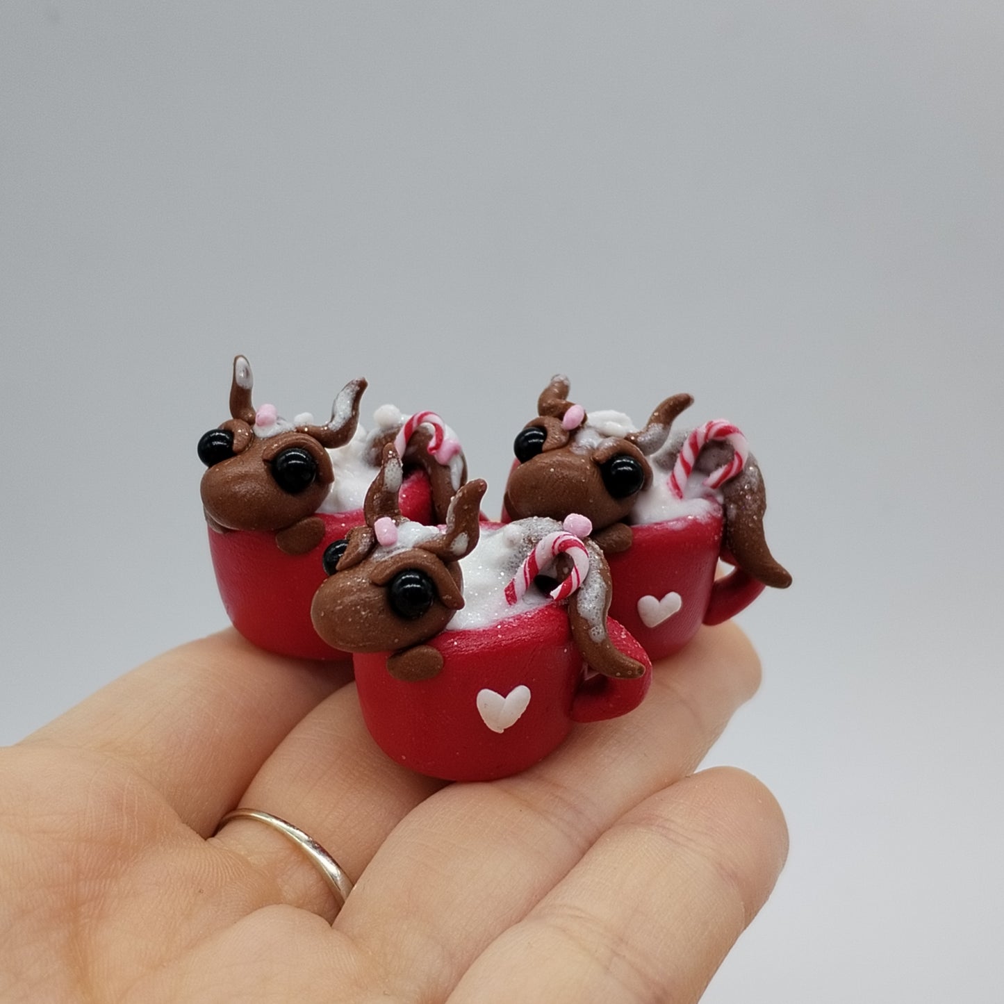 Baby Hot Chocolate Dragon Christmas Decoration