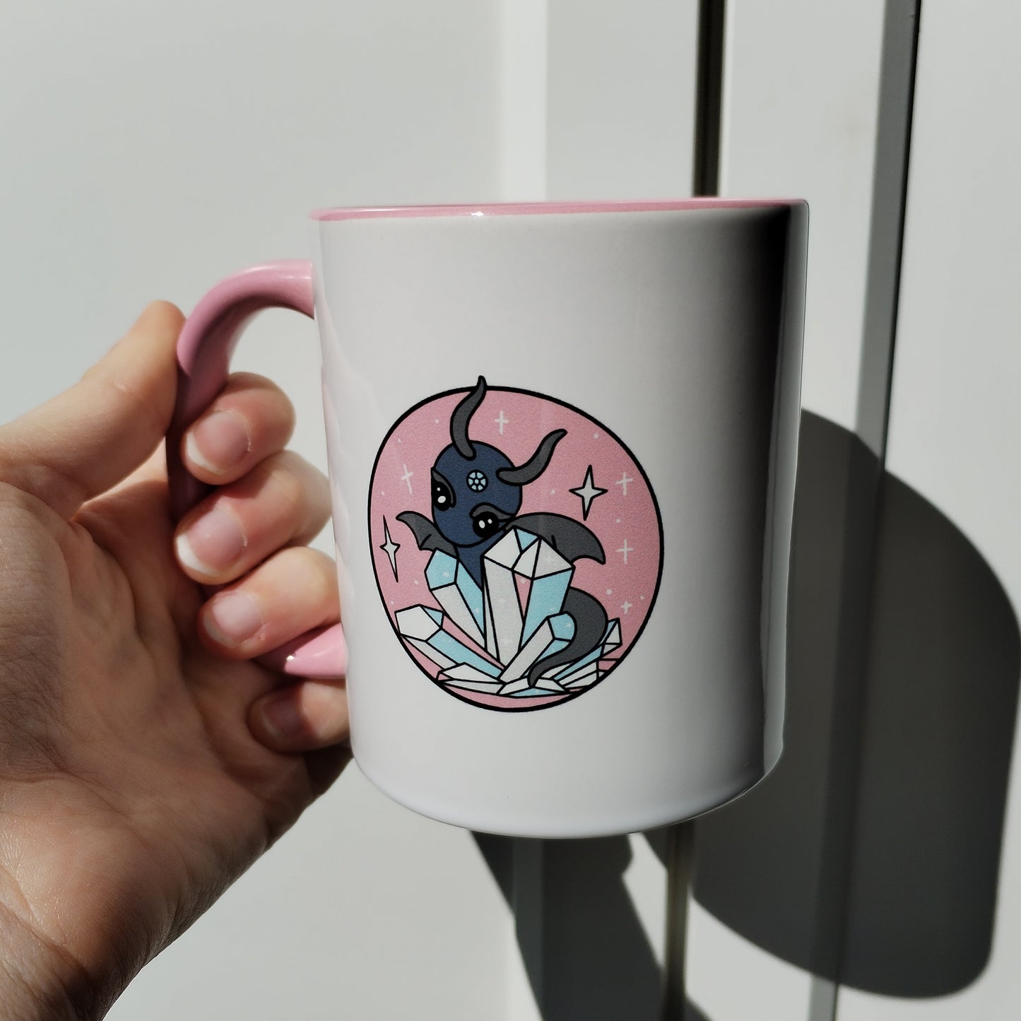 KinsClay Crystal Dragon Mug!