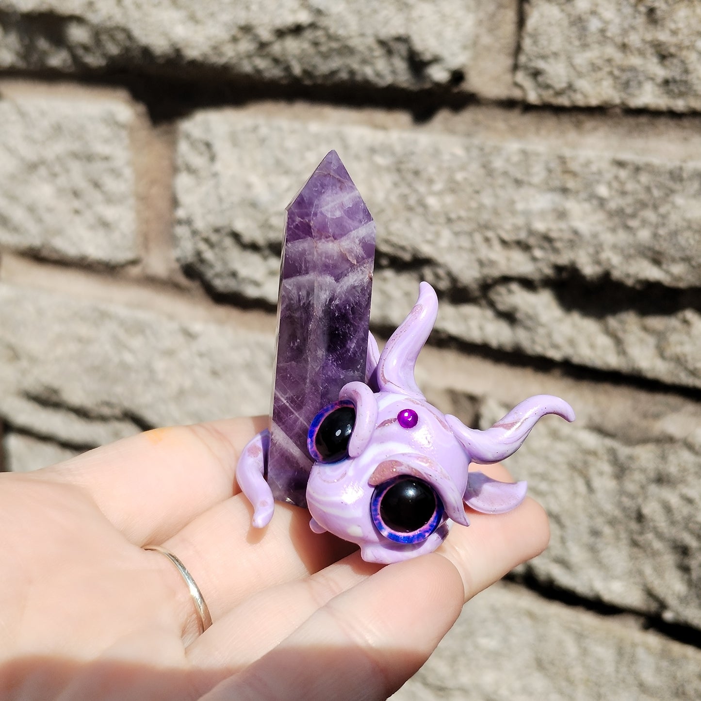 Amethyst Crystal Dragon