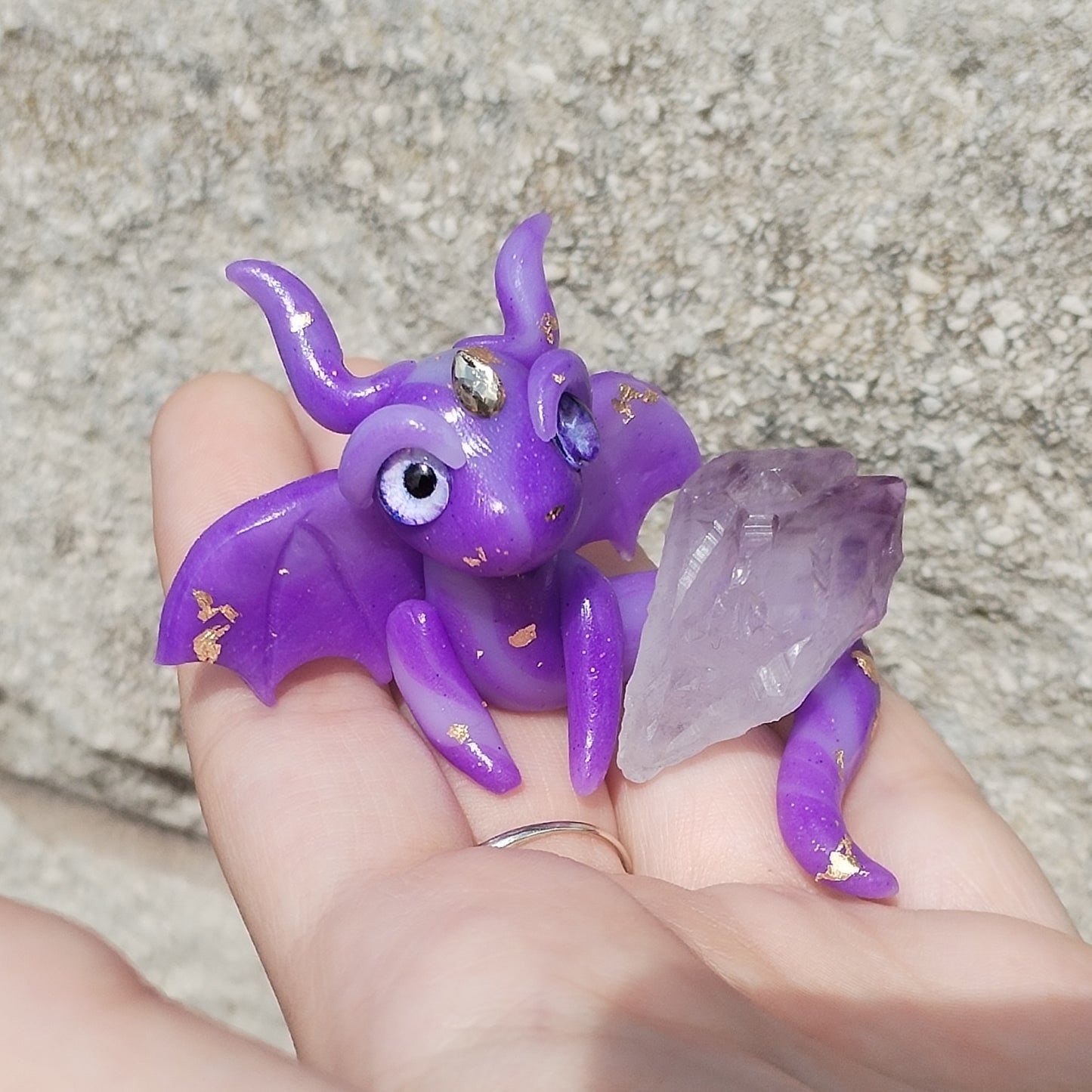 Amethyst Crystal Dragon