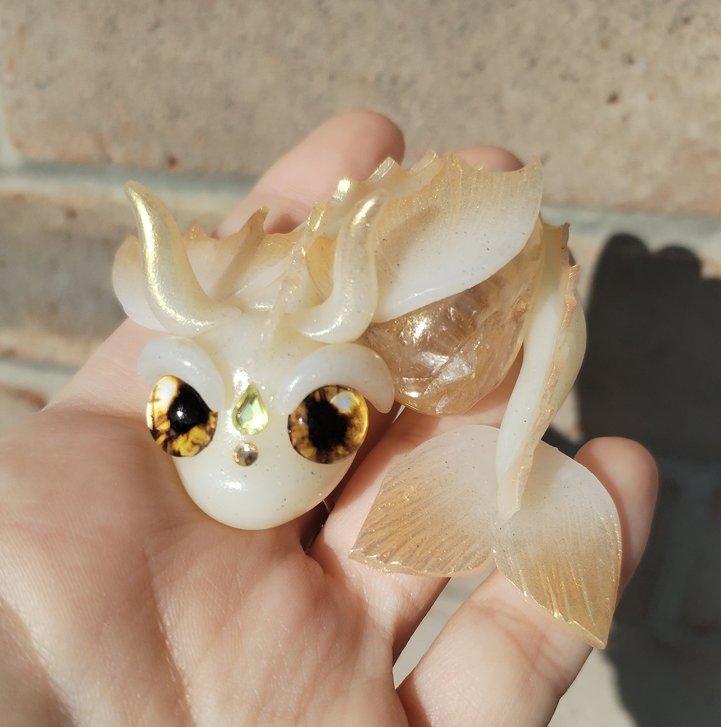 Citrine Water Crystal Dragon