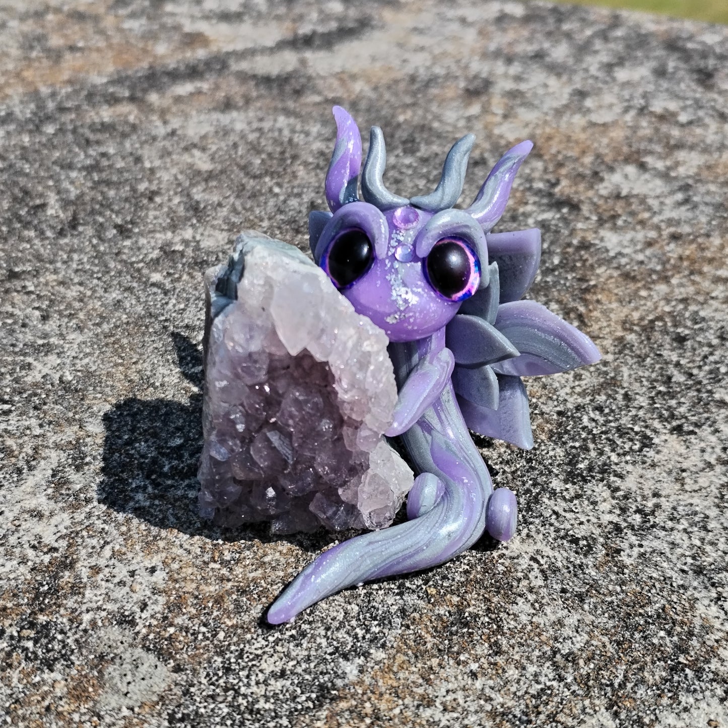 Amethyst Crystal Dragon