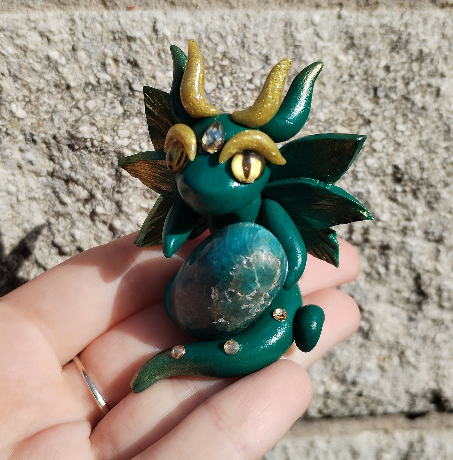 Apatite Crystal Dragon