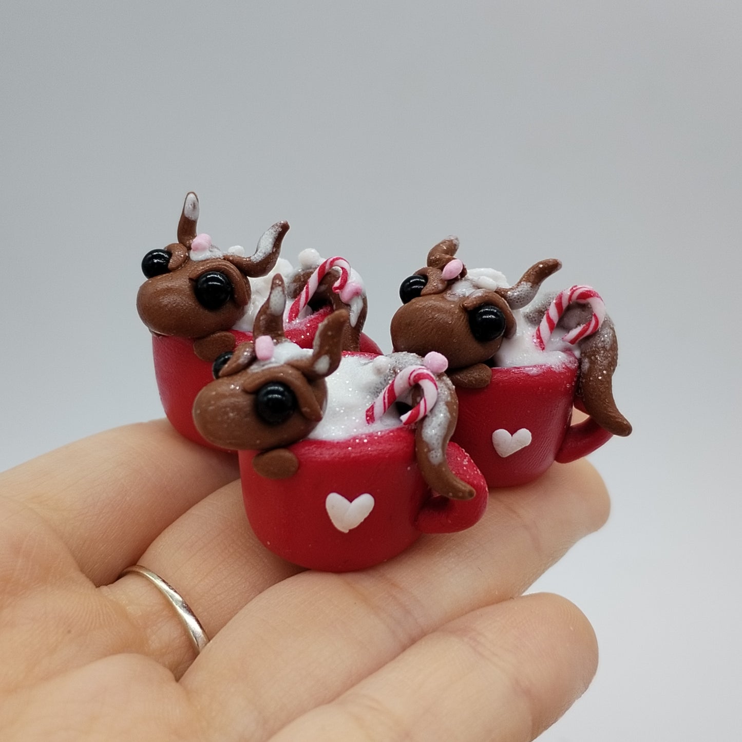Baby Hot Chocolate Dragon Christmas Decoration