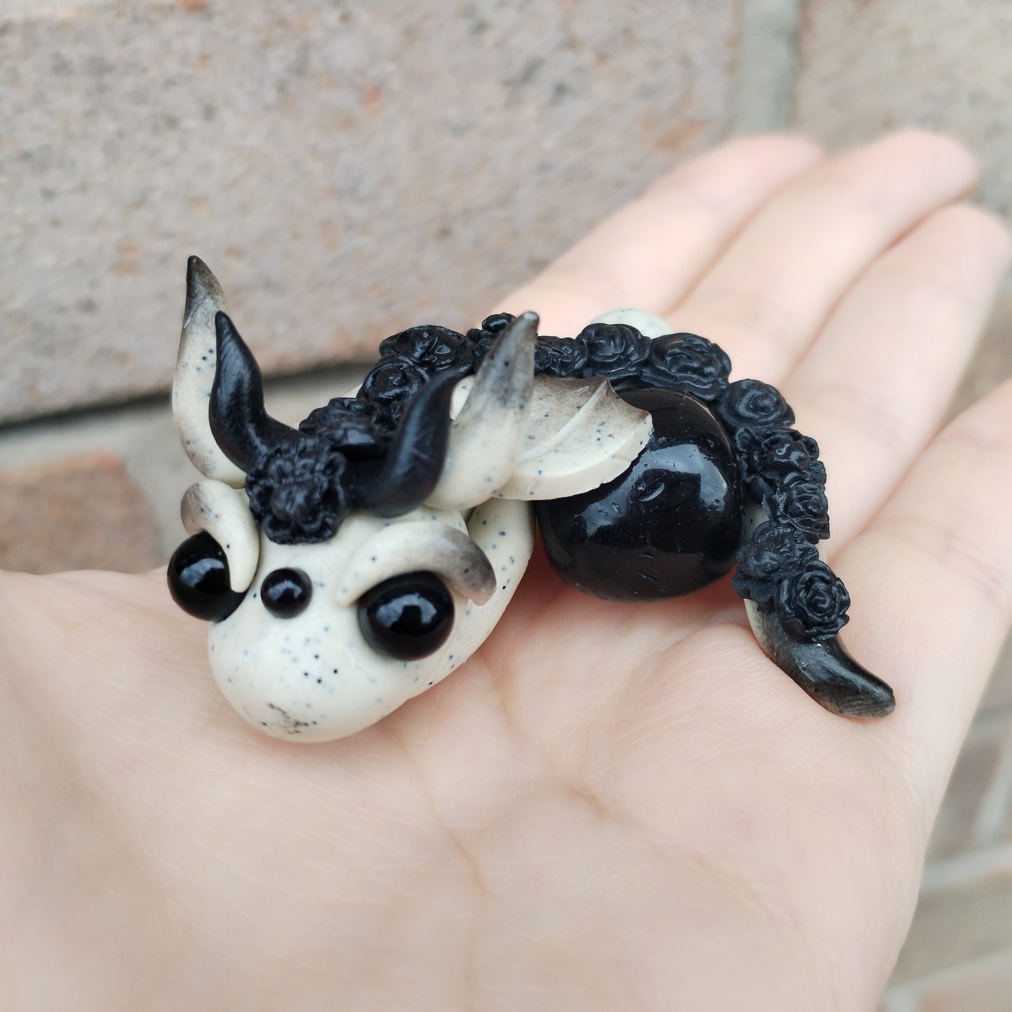 Obsidian Crystal Dragon