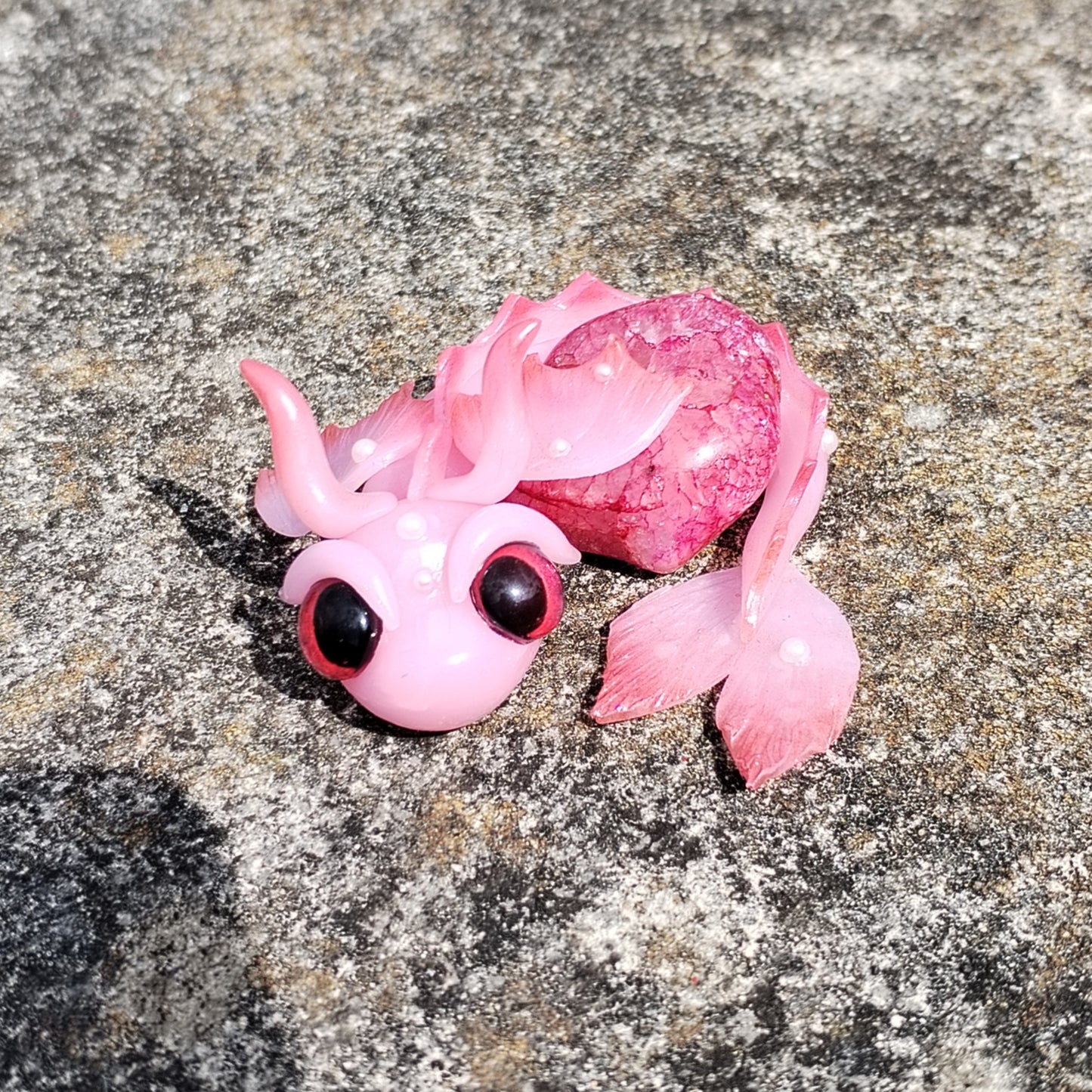 Crackle Quartz Water Crystal Dragon