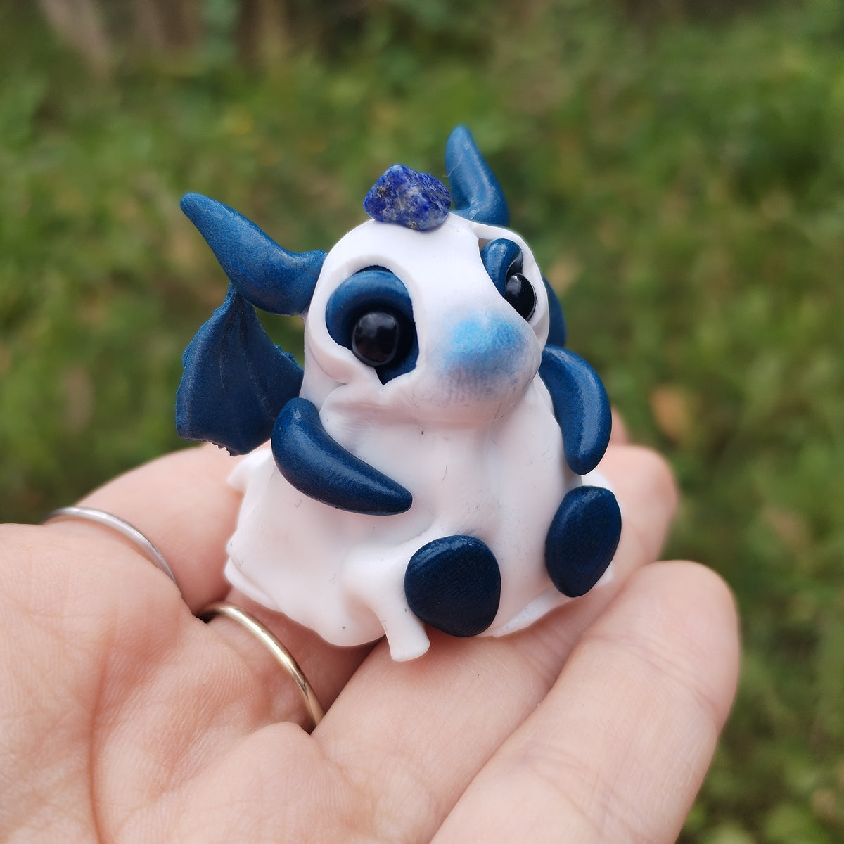 Lapis Lazuli Ghost Crystal Dragon