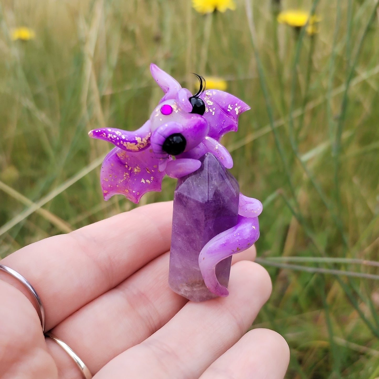 Amethyst Crystal Dragon