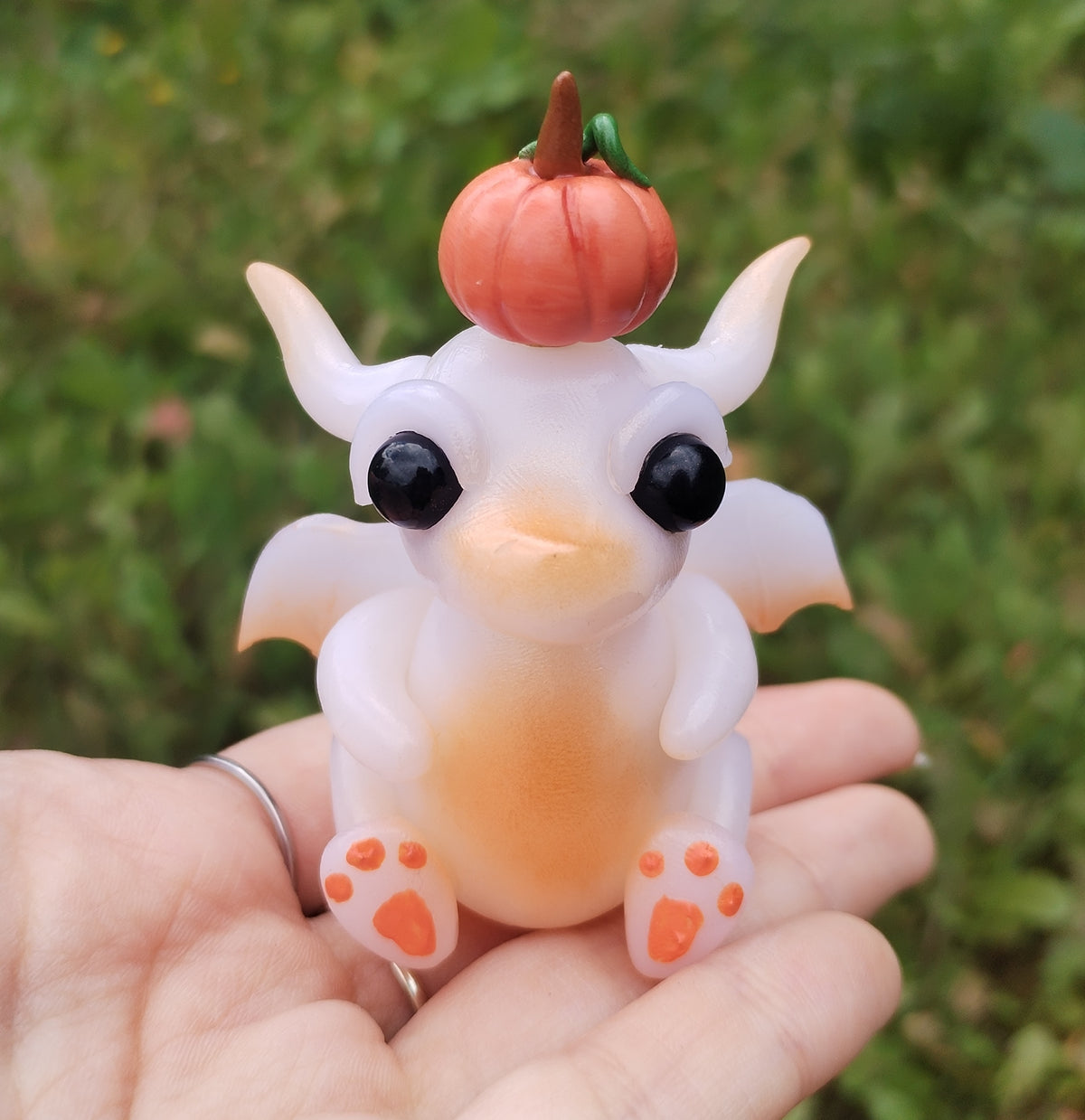 Pumpkin Kin Dragon Desk Friend