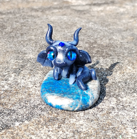 Lapis Lazuli Crystal Dragon