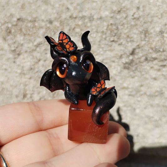 Carnelian Crystal Dragon