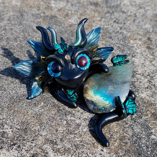 Butterfly Labradorite Crystal Dragon