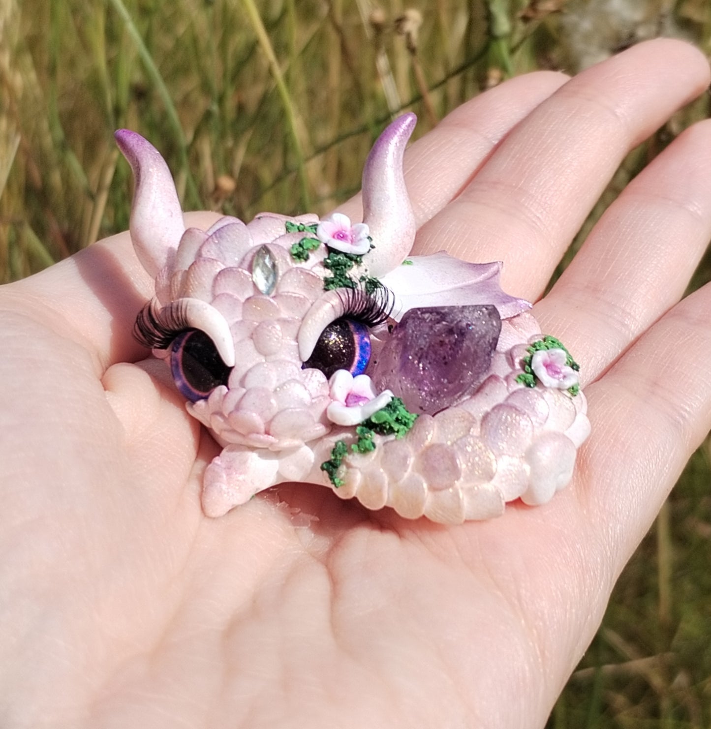 Amethyst Crystal Dragon