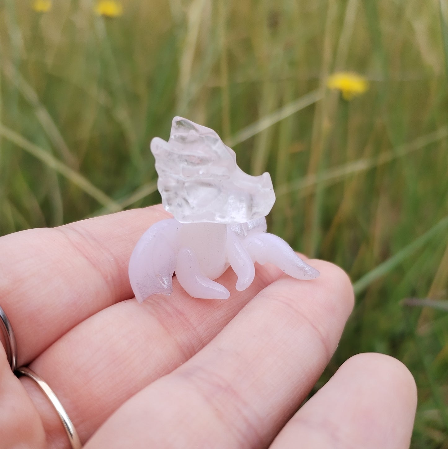 Clear Quartz Crystal Dragon